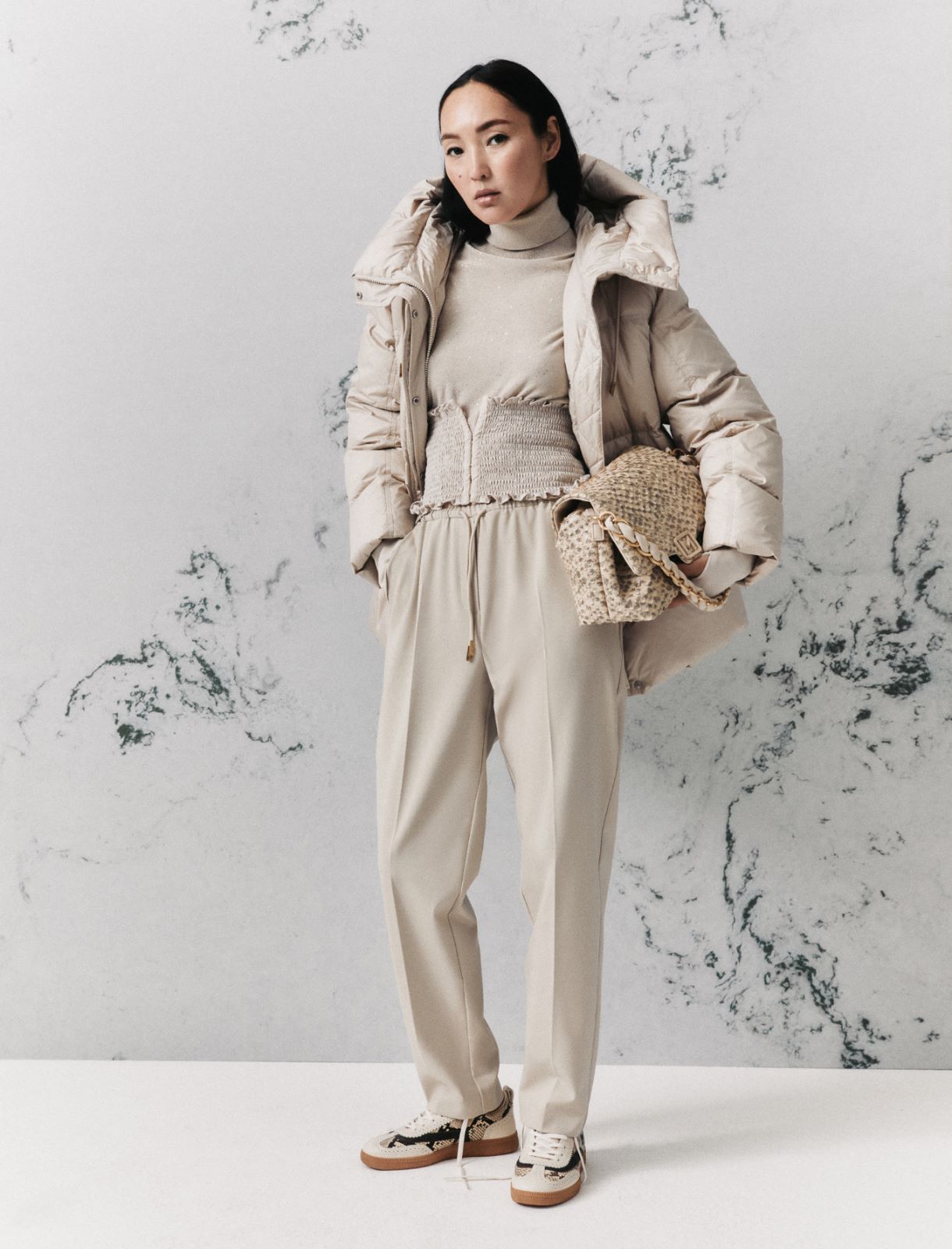 Waterproof down jacket - TURTLEDOVE - Marella - 2