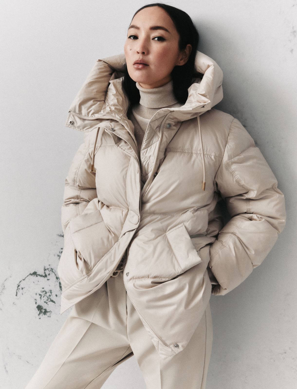 Waterproof down jacket - TURTLEDOVE - Marella - 4