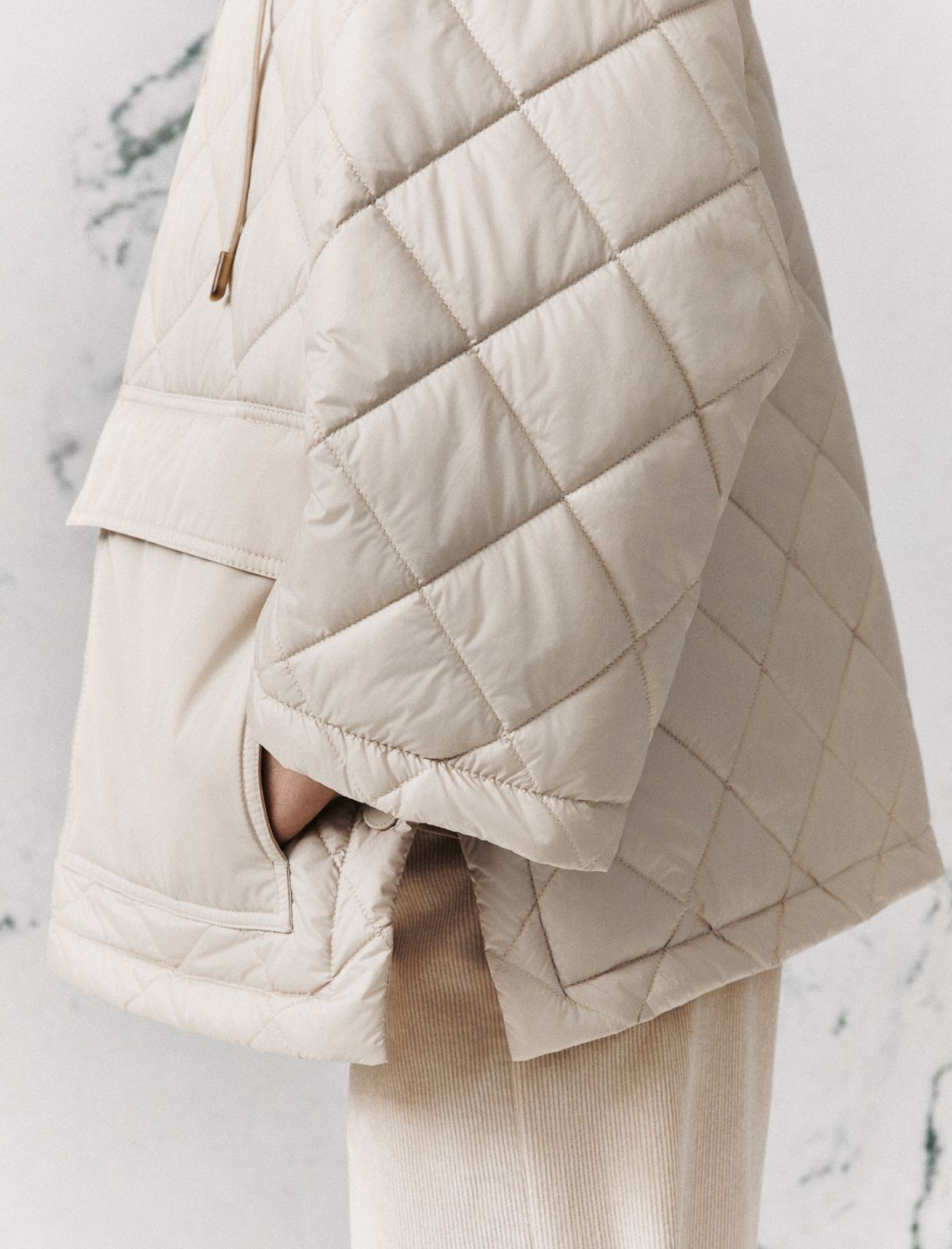 Quilted coat - TURTLEDOVE - Marella - 5