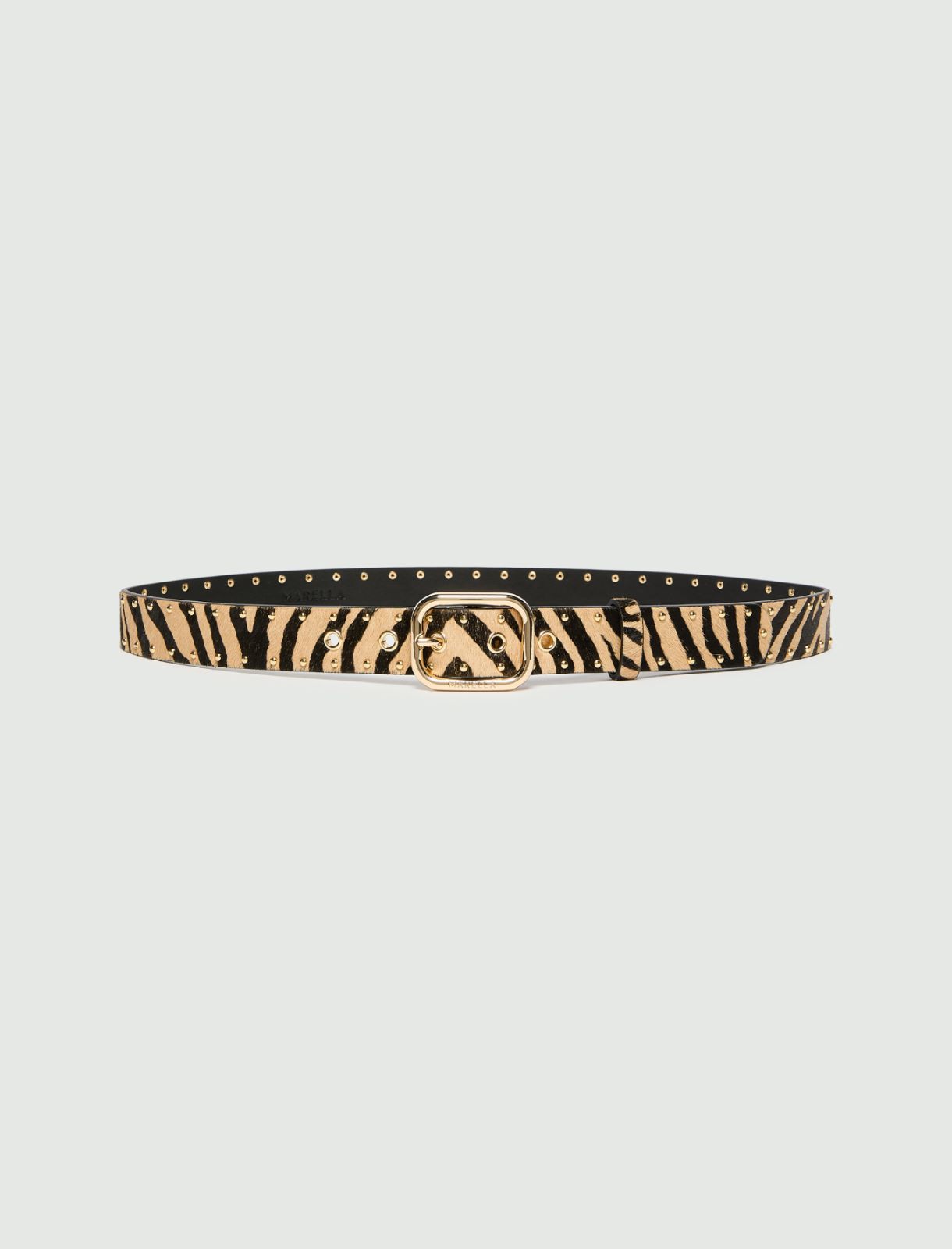 Studded belt - BEIGE - Marella