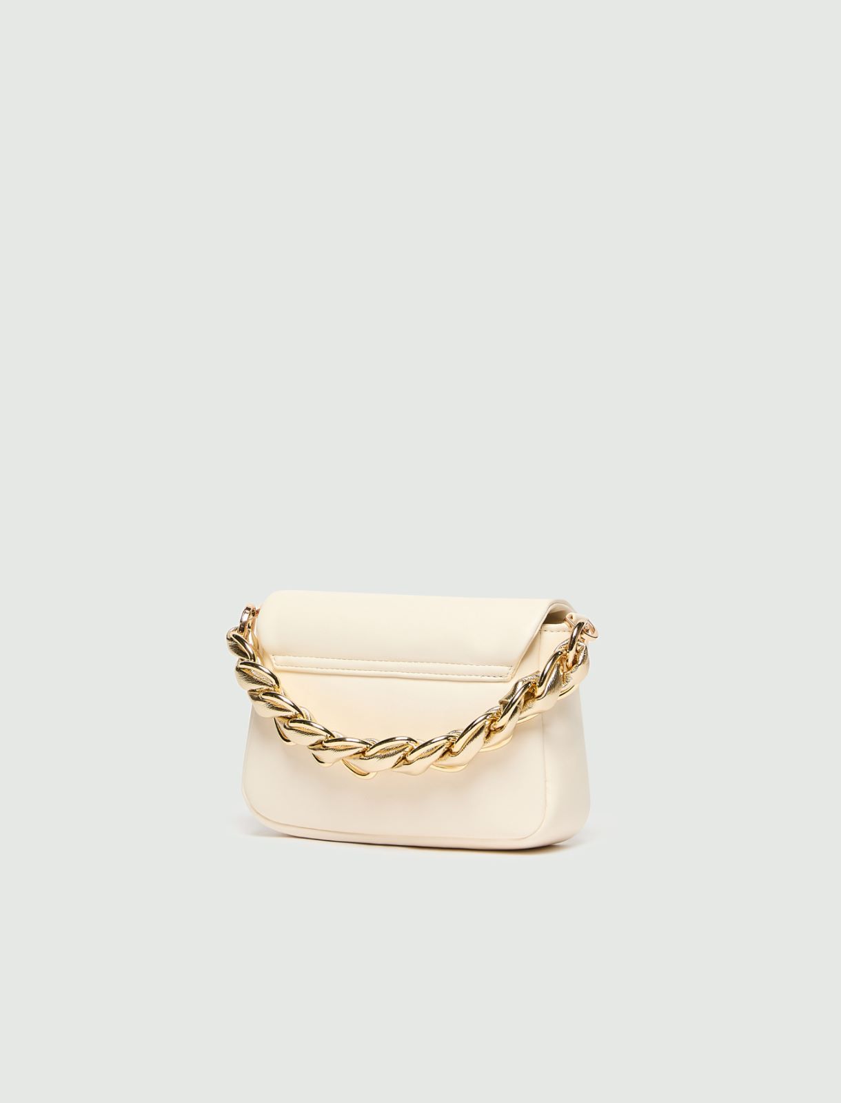 Le Muse small bag in coated fabric with embroidery - WHITE - Marella - 2
