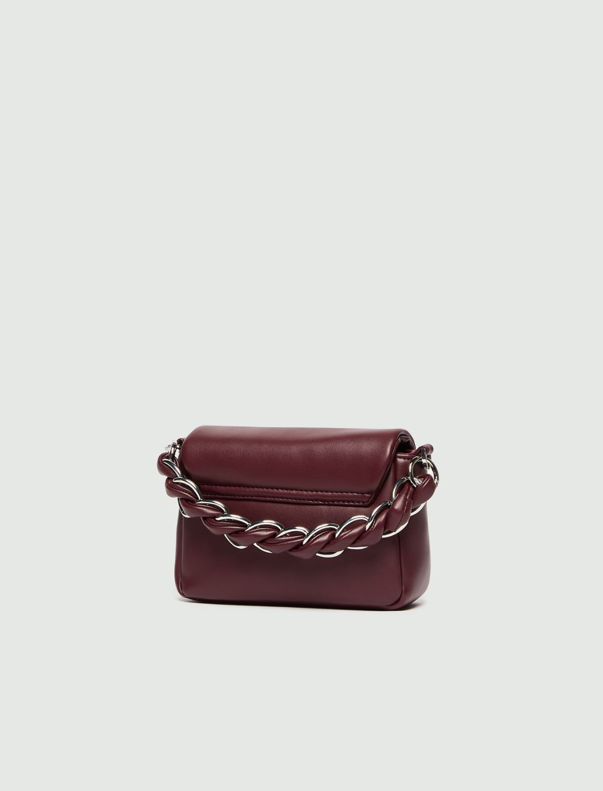 Le Muse small bag in coated fabric with embroidery - BORDEAUX - Marella - 2