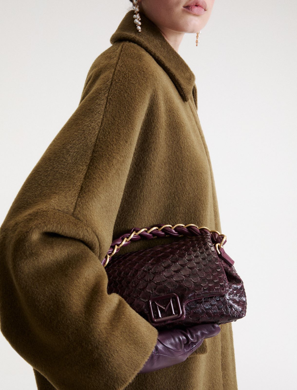 Small Le Muse bag - BLACKBERRY - Marella - 4