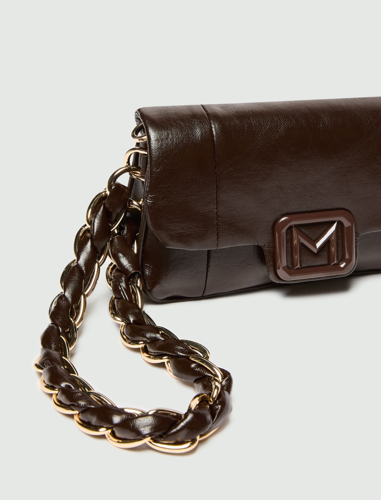 Borsa Le Muse mini in tessuto spalmato - TESTA DI MORO - Marella - 3