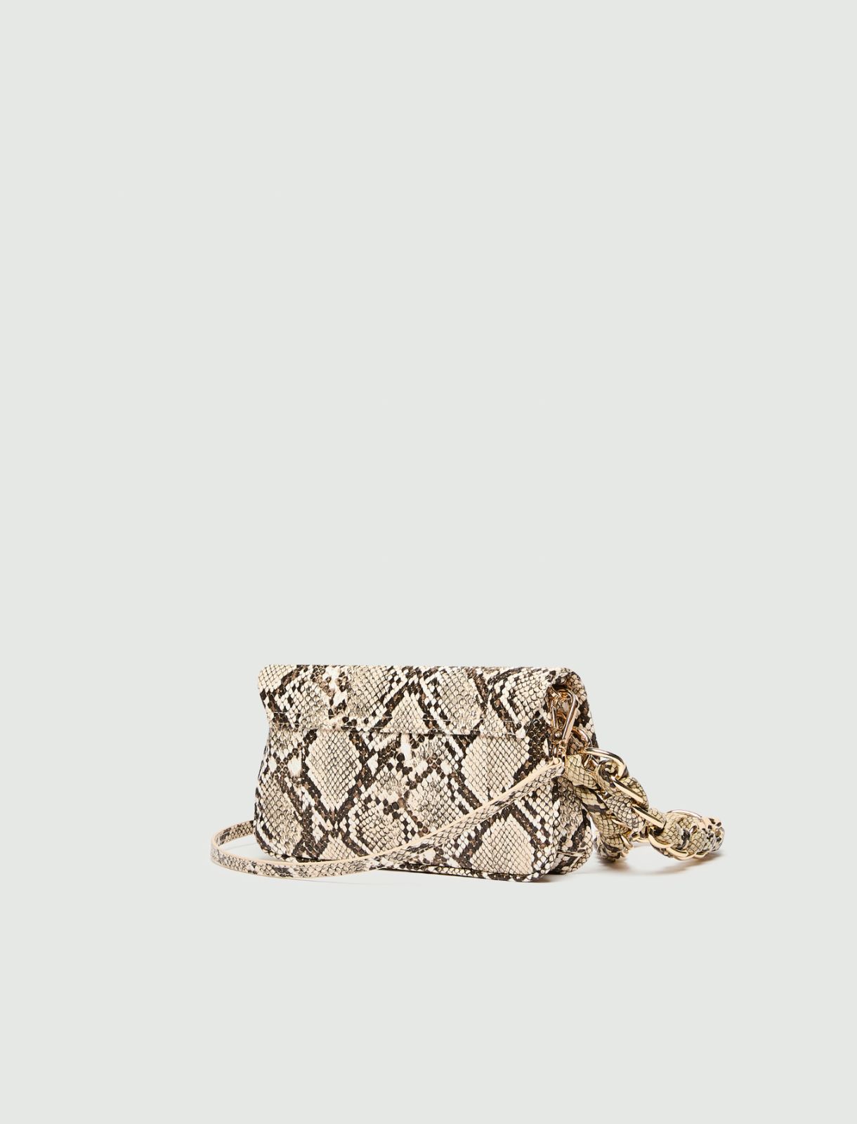 Borsa Le Muse mini in tessuto spalmato - NATURALE - Marella - 2