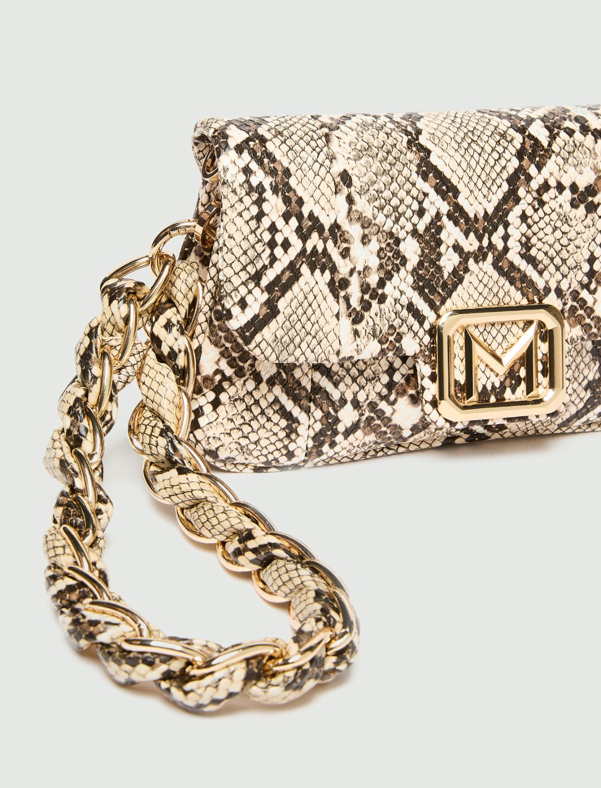 Borsa Le Muse mini in tessuto spalmato - NATURALE - Marella - 3