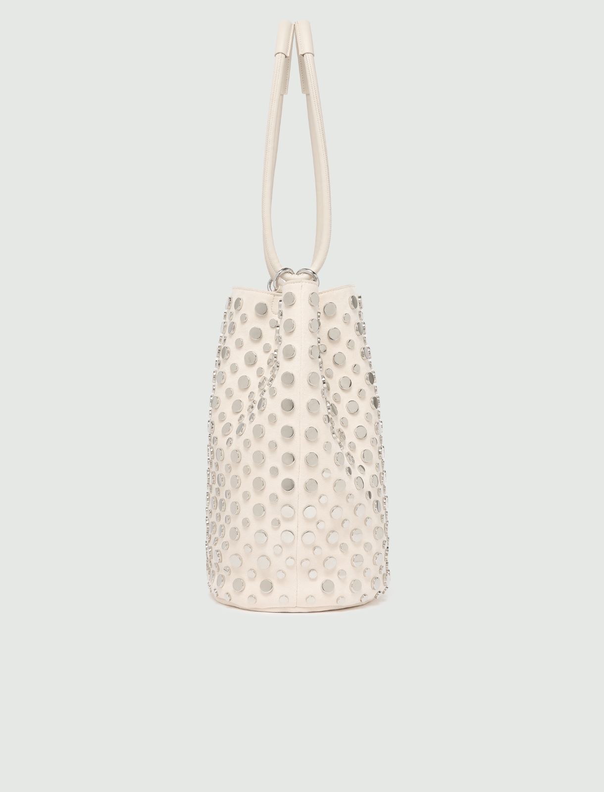 Large studded bucket bag - TURTLEDOVE - Marella - 2