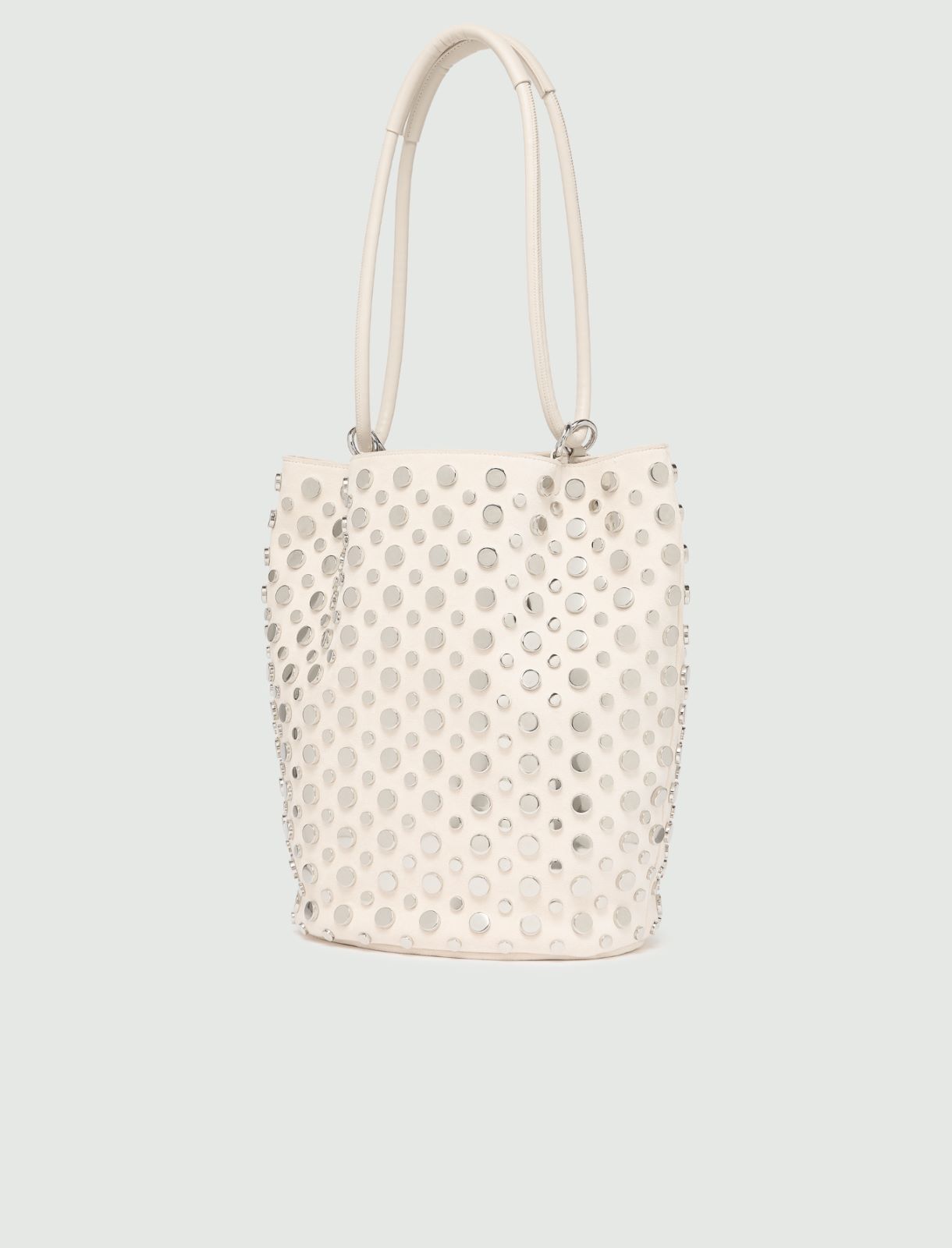 Large studded bucket bag - TURTLEDOVE - Marella - 3