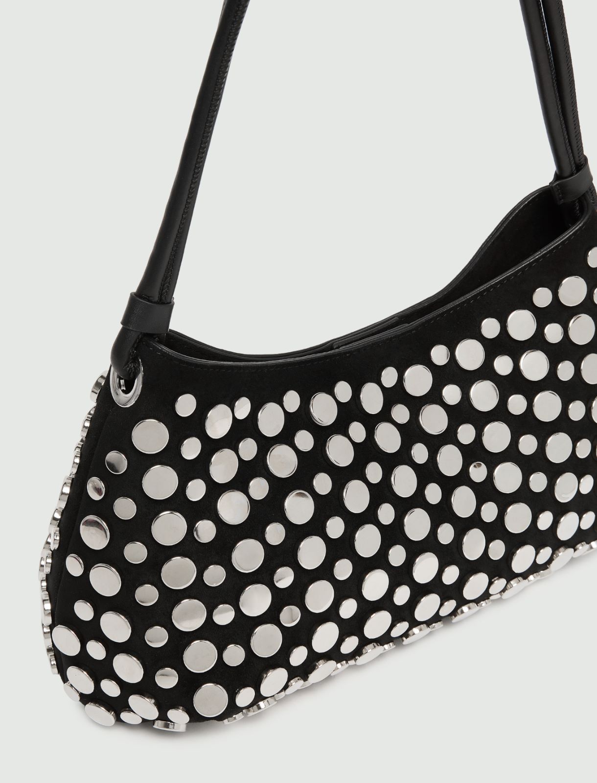 Studded shoulder bag - BLACK - Marella - 3