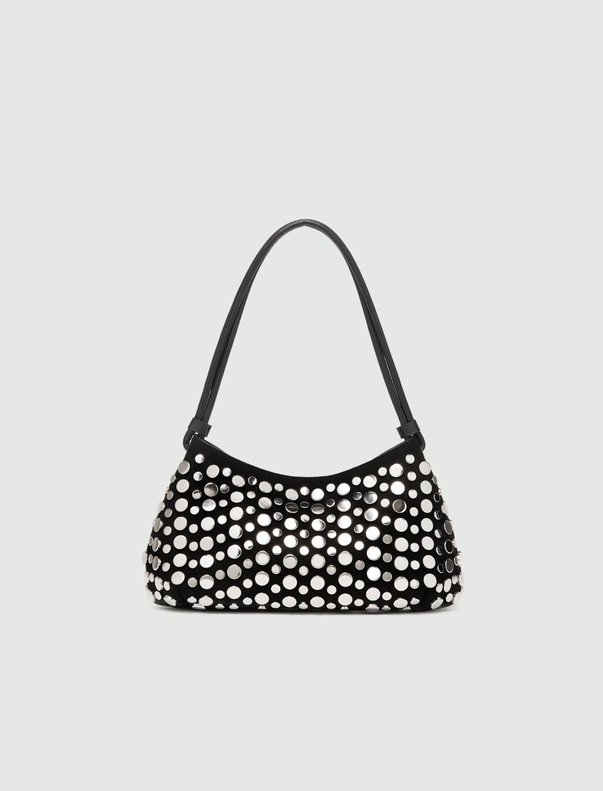 Studded shoulder bag - BLACK - Marella