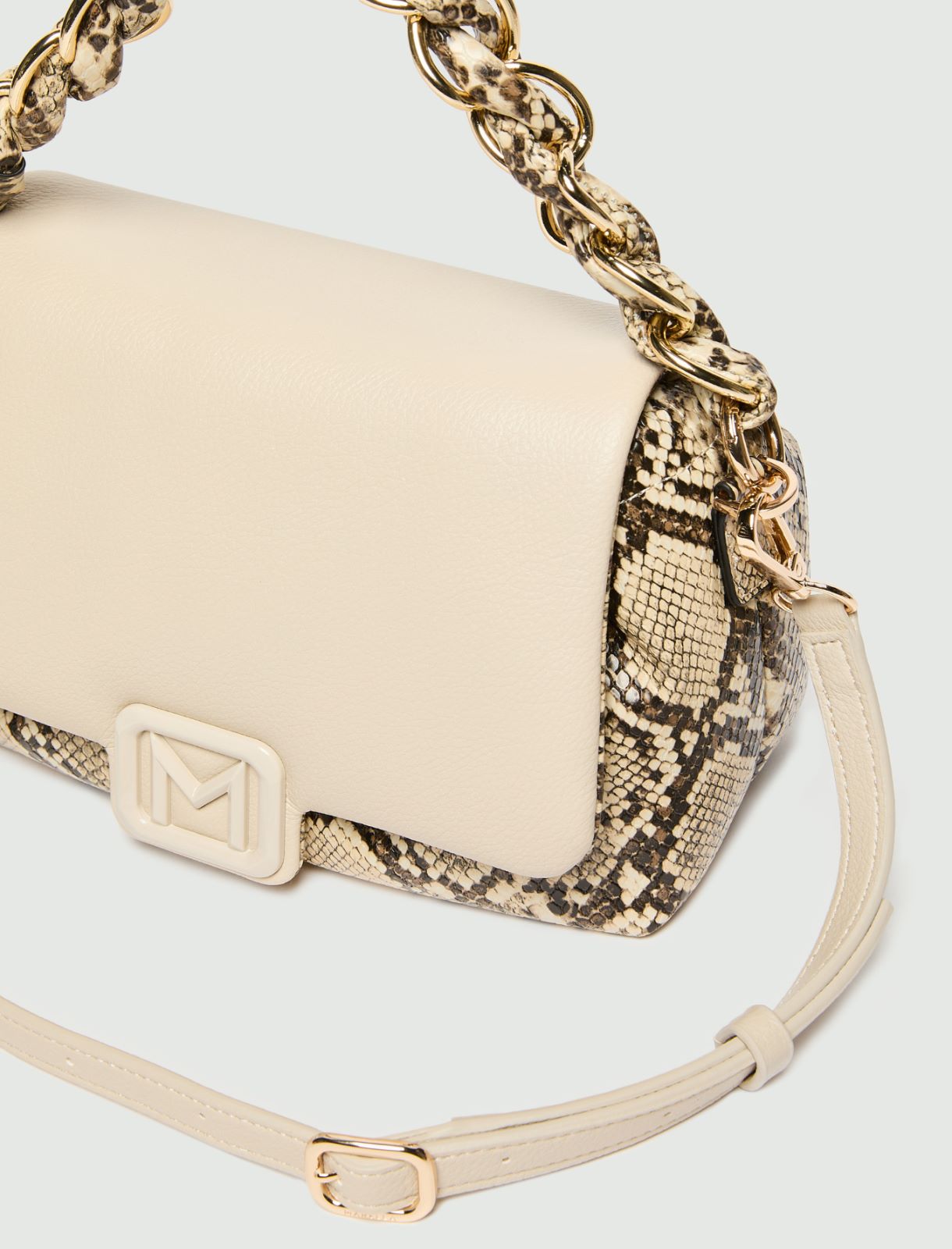 Le Muse new small bag in coated fabric - NATURAL - Marella - 3