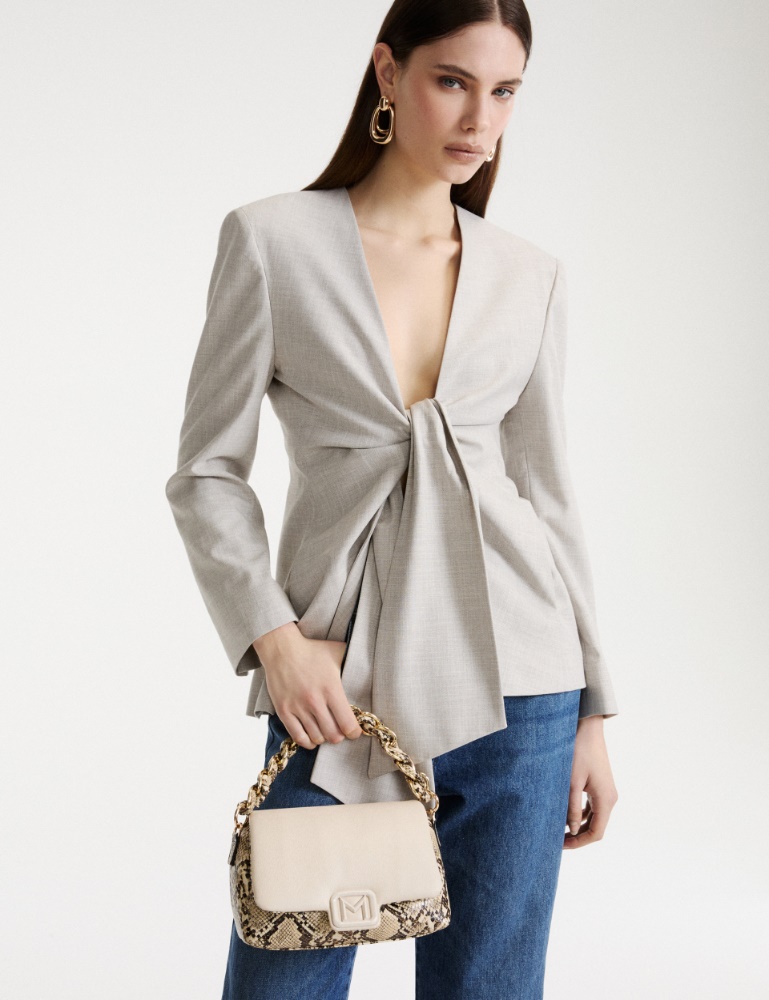 Le Muse new small bag in coated fabric - Marella