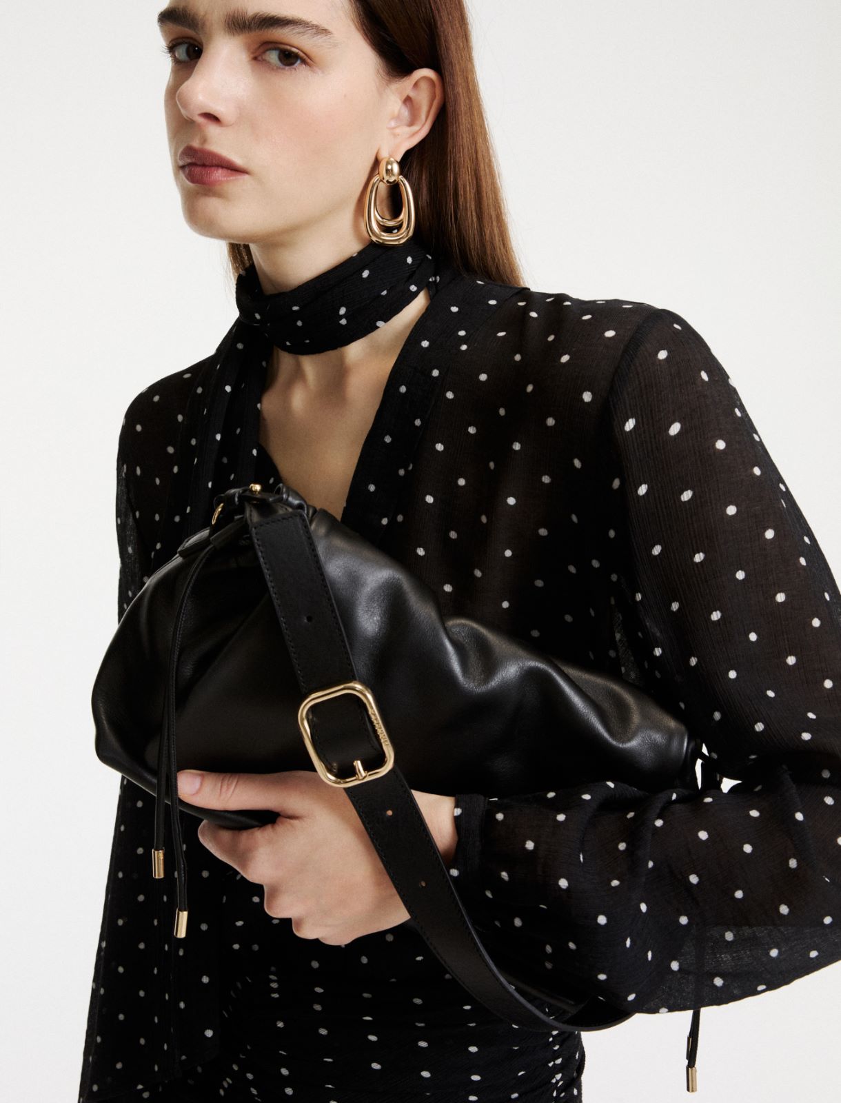 Sac d'épaule moyen - NOIR - Marella - 4