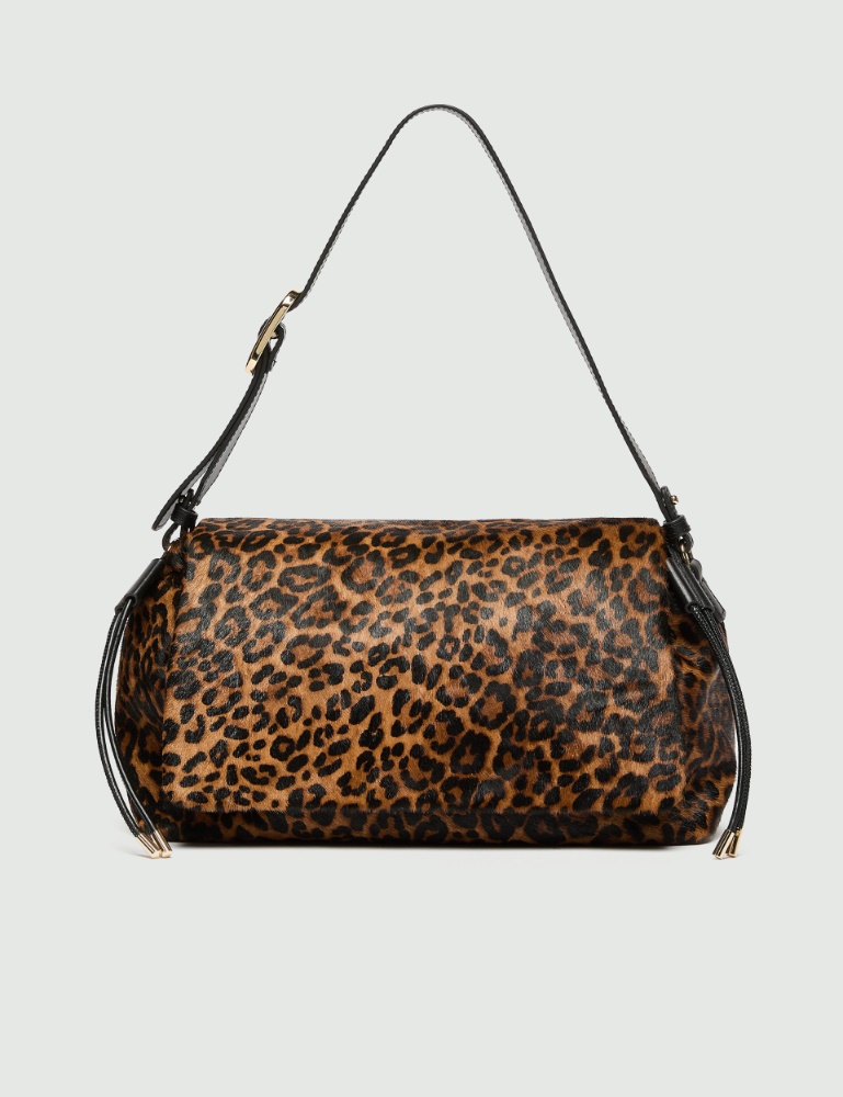 Sac moyen effet poulain à imprimé animalier - Marella