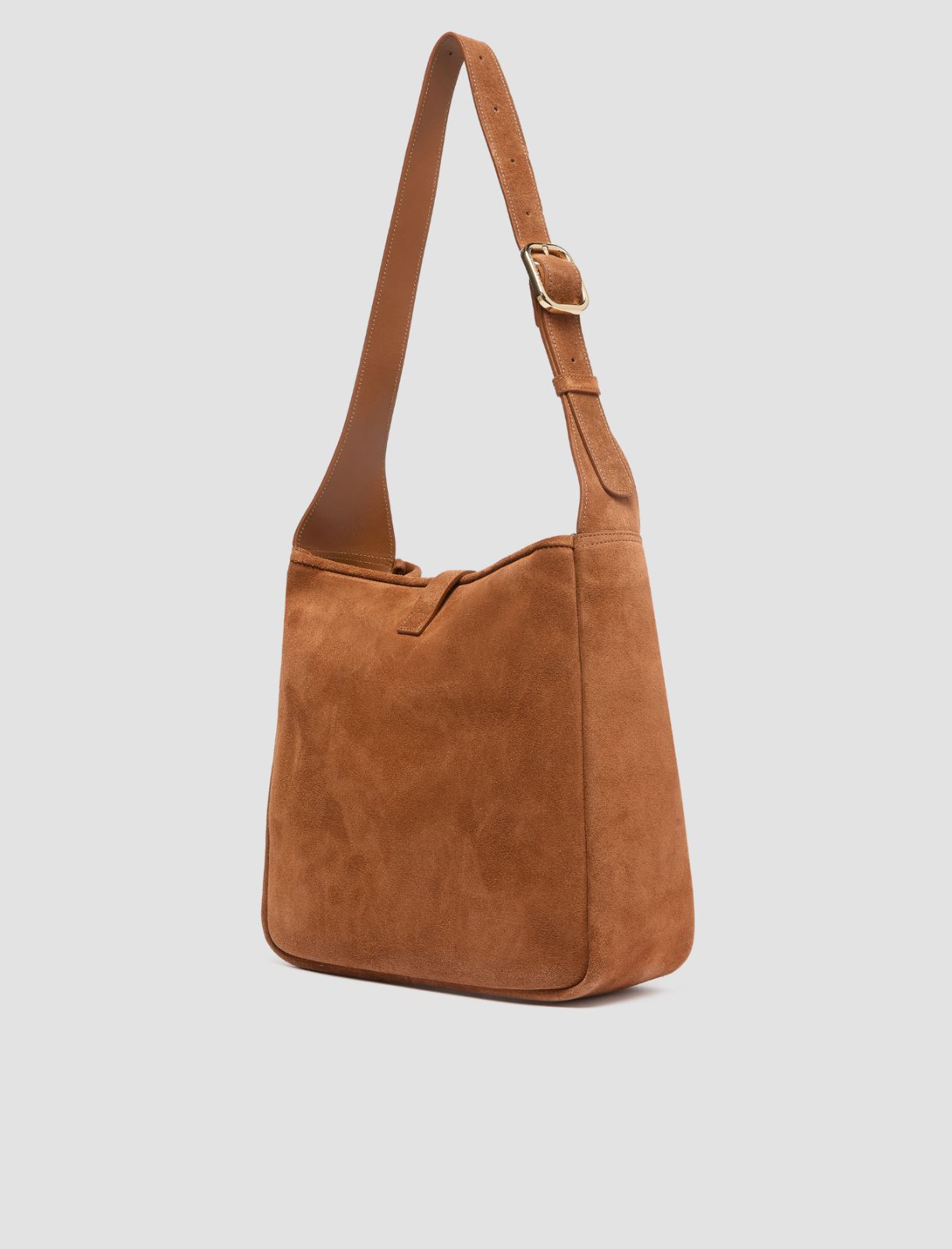 Sac hobo en cuir suédé - CUIR DE VACHE - Marella - 2