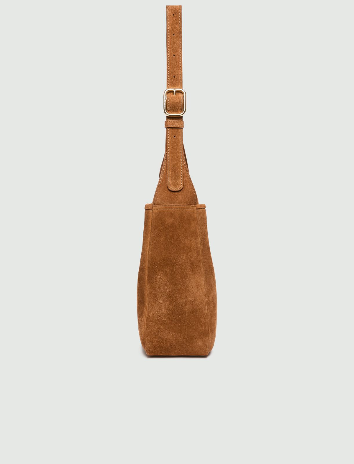 Sac hobo en cuir suédé - CUIR DE VACHE - Marella - 3
