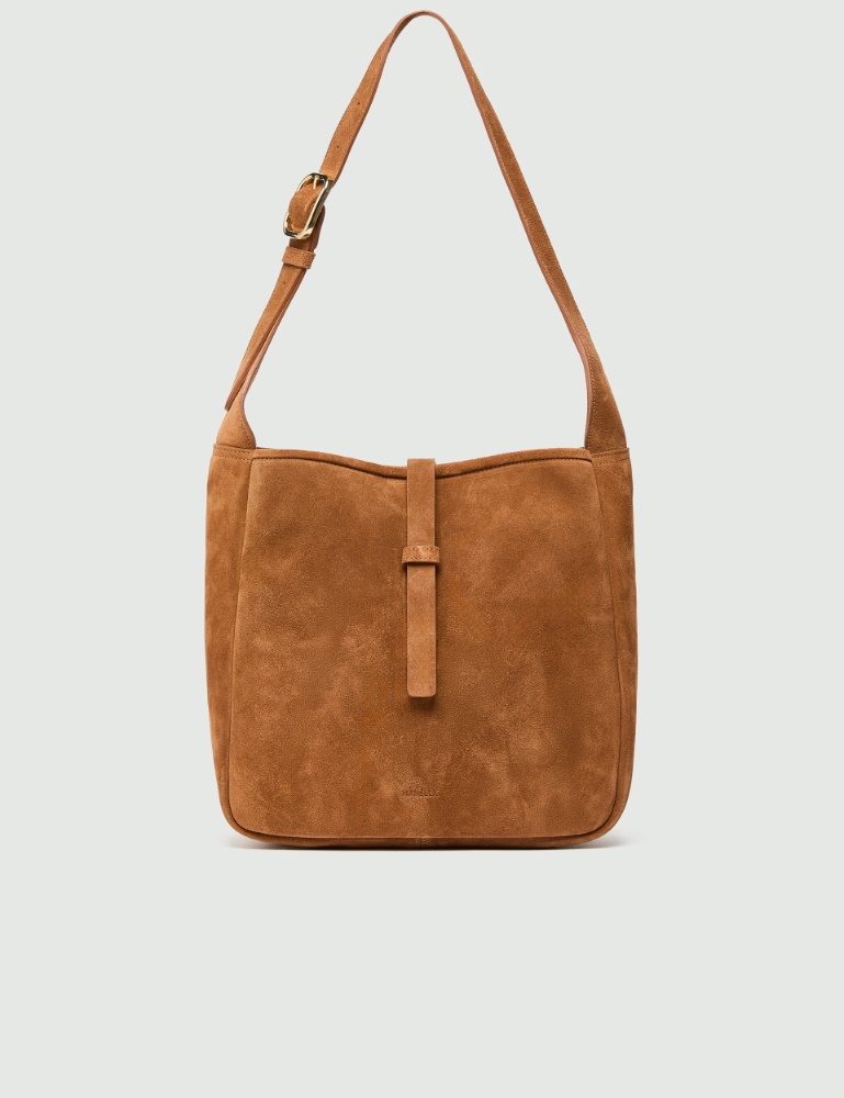Sac hobo en cuir suédé - Marella