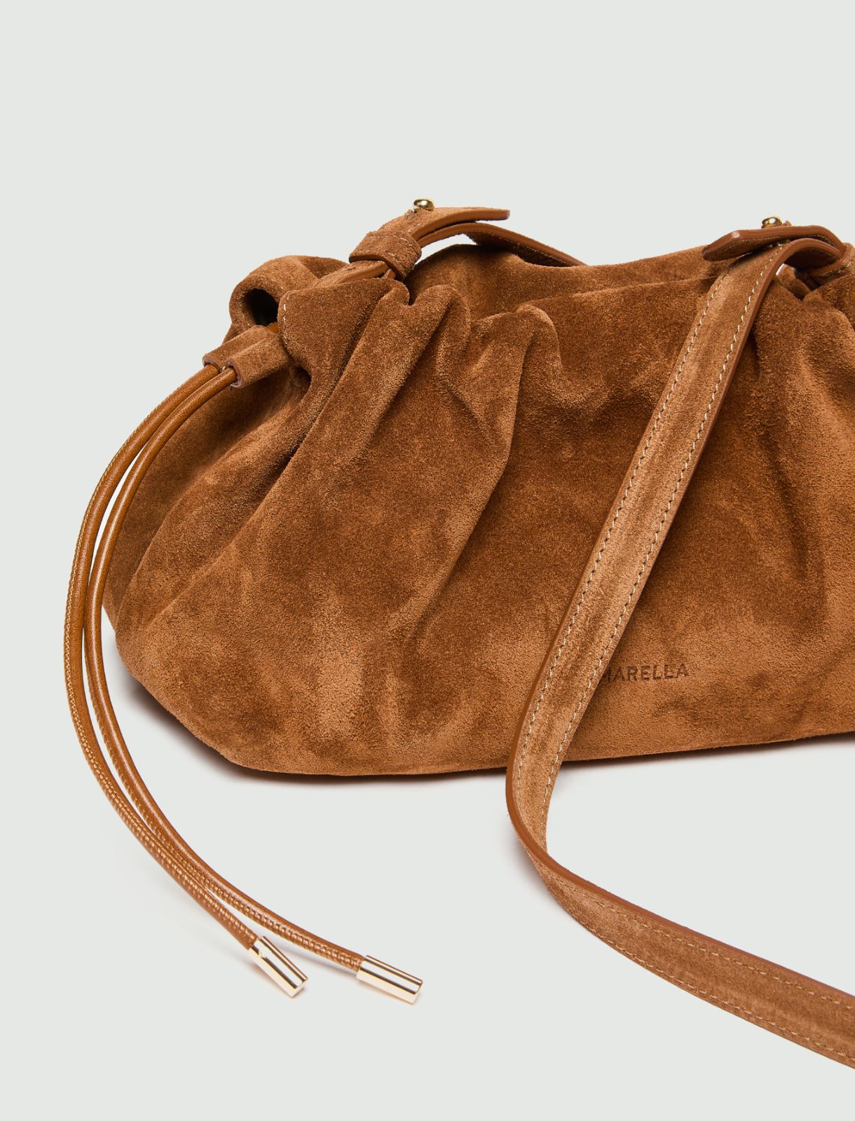 Pochette en cuir suédé - CUIR DE VACHE - Marella - 3