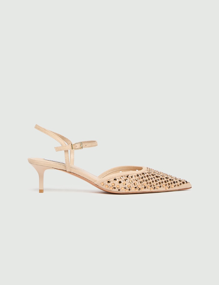Rhinestone-embellished slingback - Marella