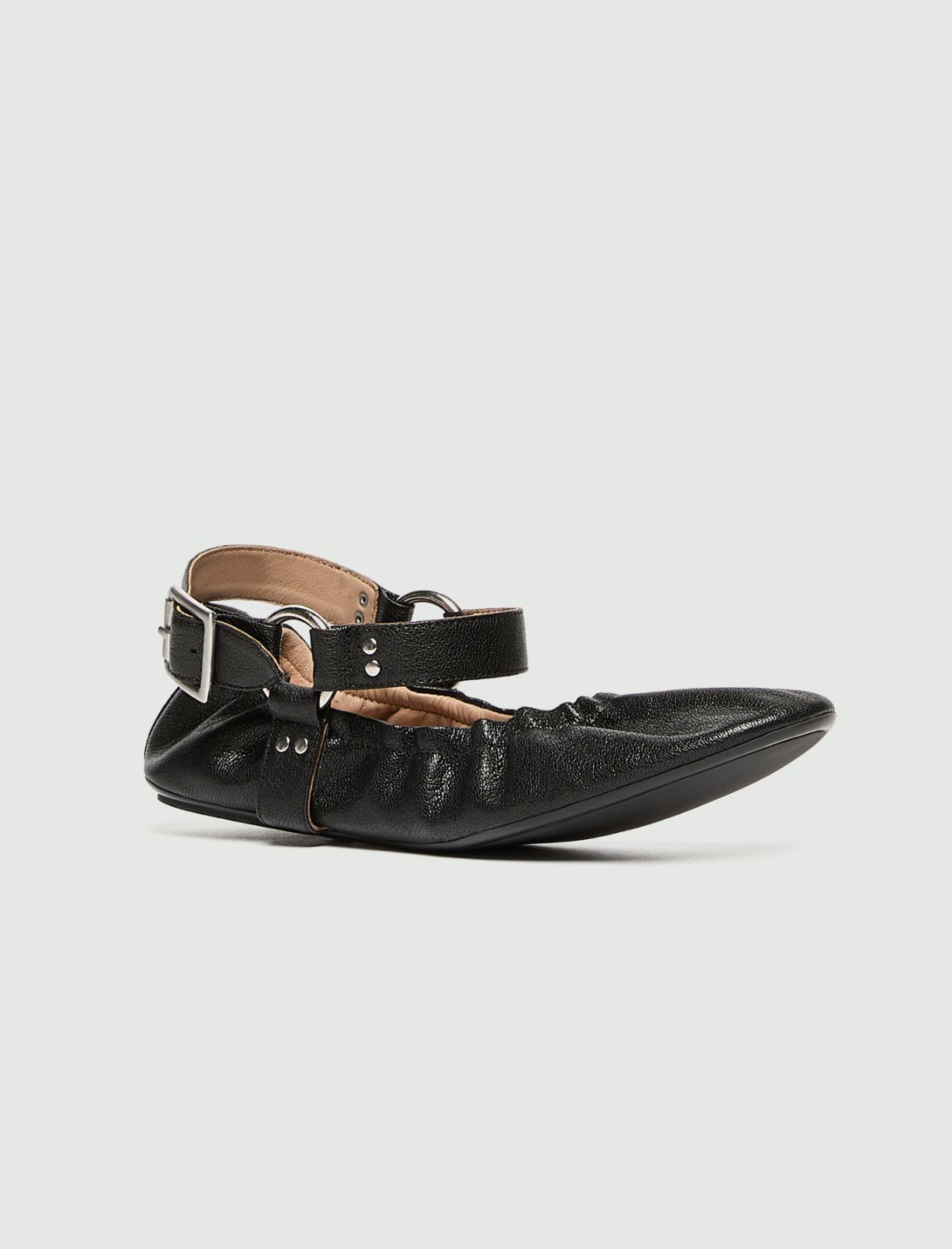 Ballerina in pelle - NERO - Marella - 2