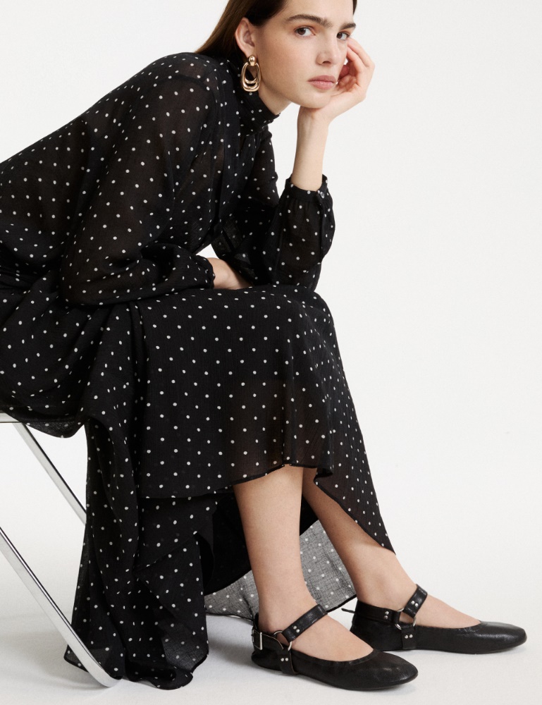 Leather ballerina flats - Marella