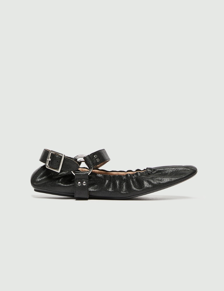 Leather ballerina flats - Marella