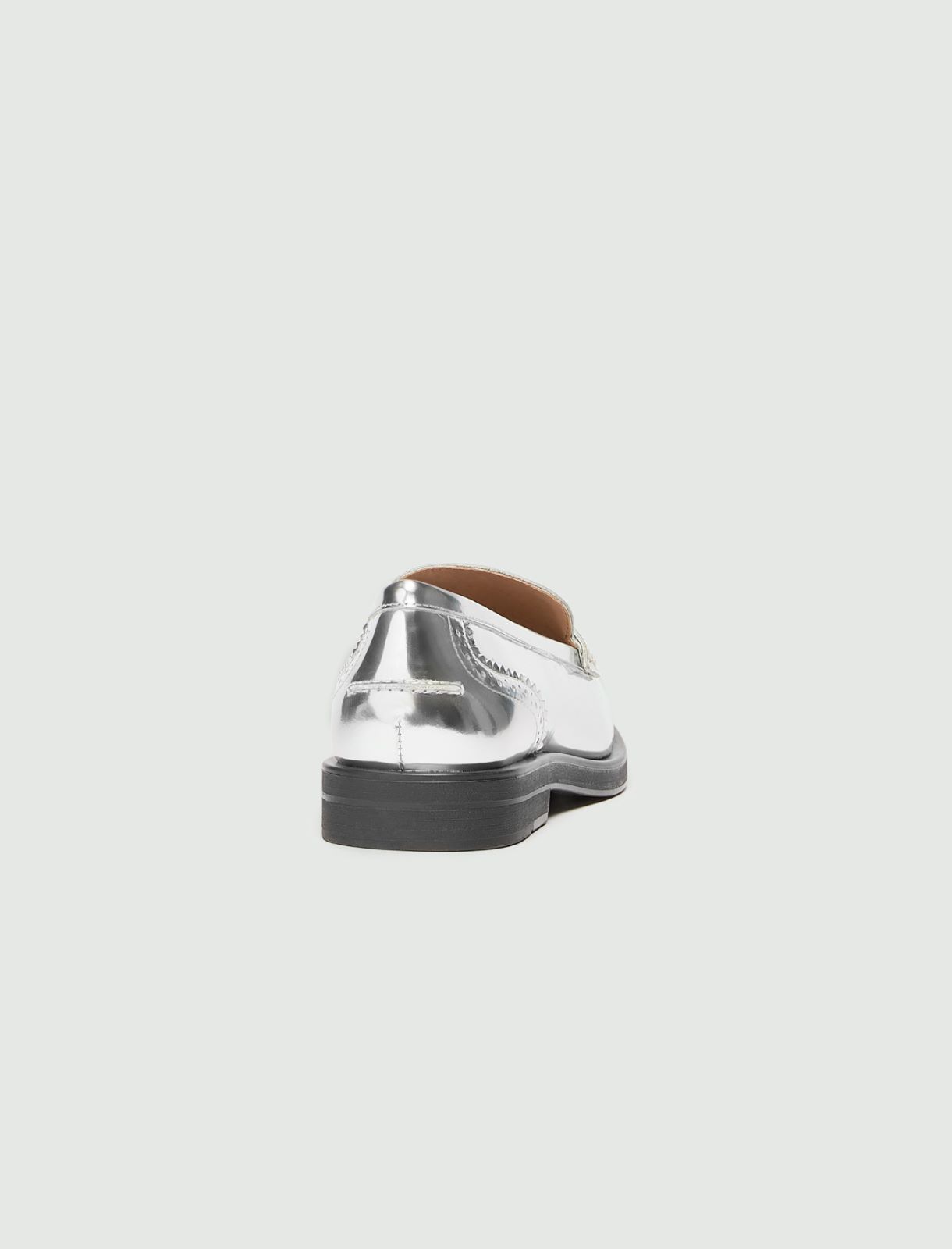Mocassin en cuir brossé - ARGENT - Marella - 3