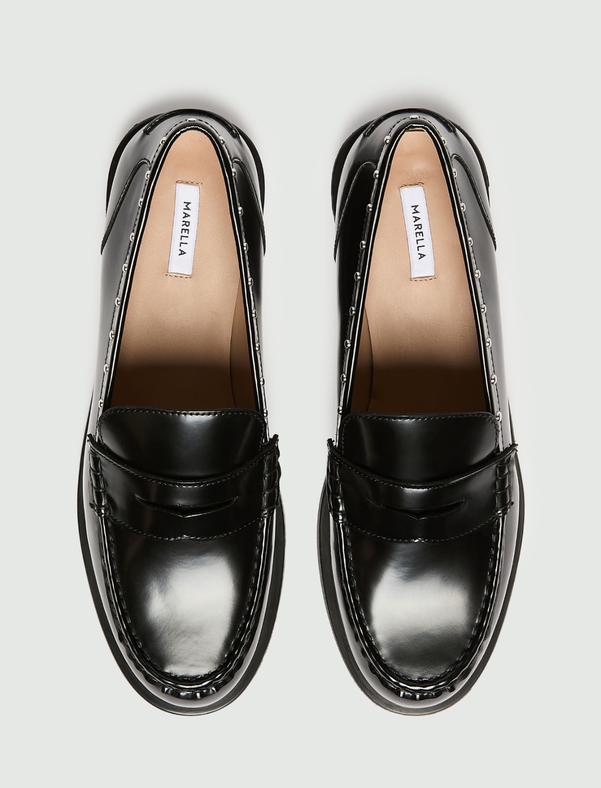 Mocassino in pelle spazzolata - NERO - Marella - 6
