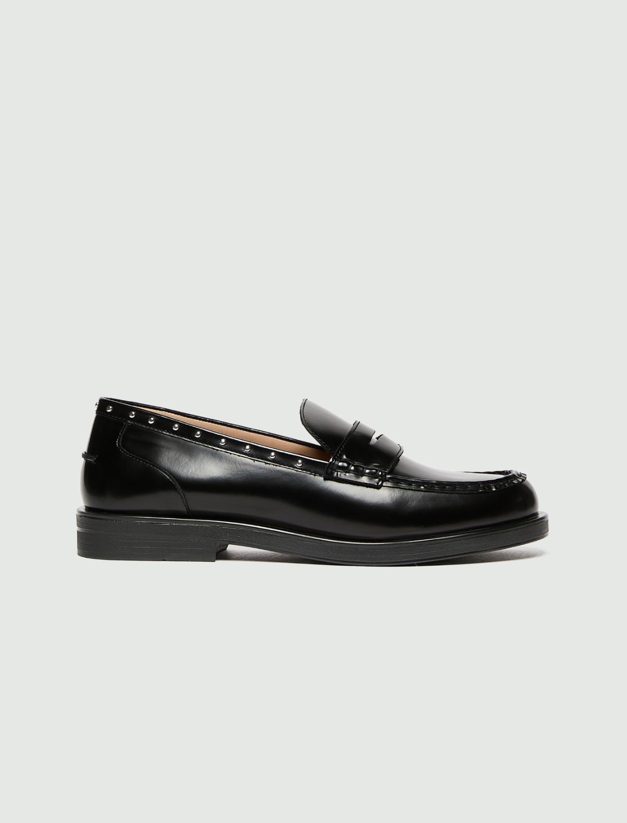 Mocassino in pelle spazzolata - NERO - Marella