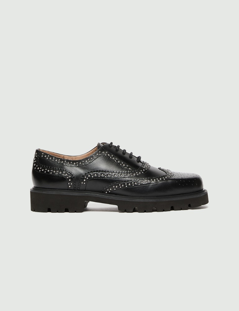 Polished Calfskin Oxfords - Marella