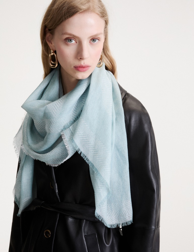 Châle jacquard au fil de lurex - Marella
