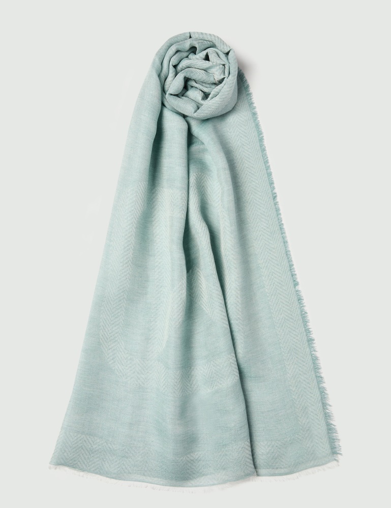 Châle jacquard au fil de lurex - Marella