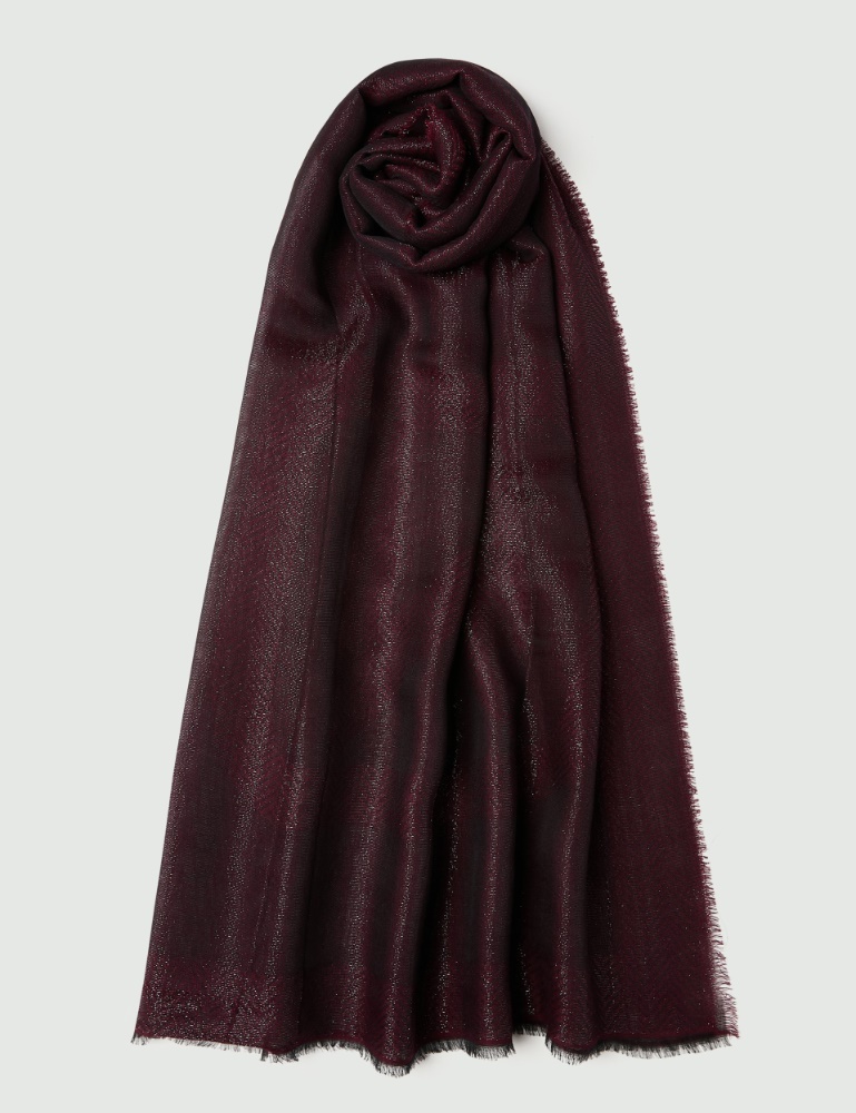 Châle jacquard au fil de lurex - Marella