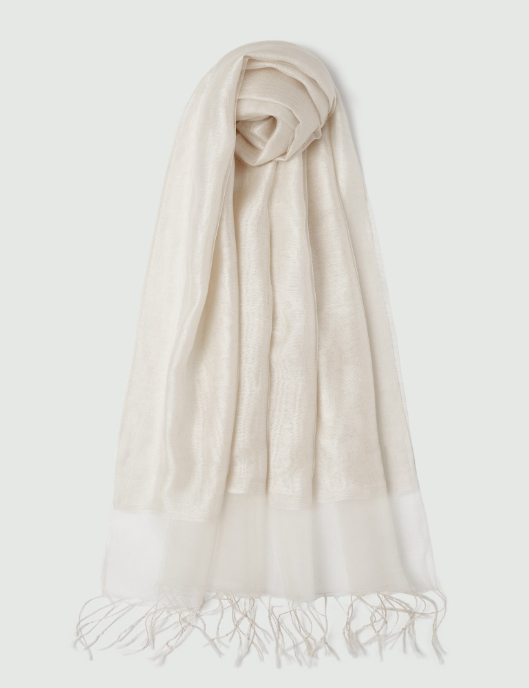 Silk-and-viscose stole - Marella