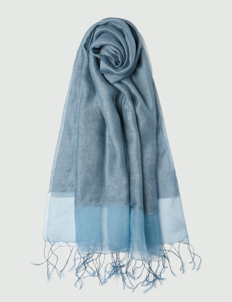Silk-and-viscose stole - Marella