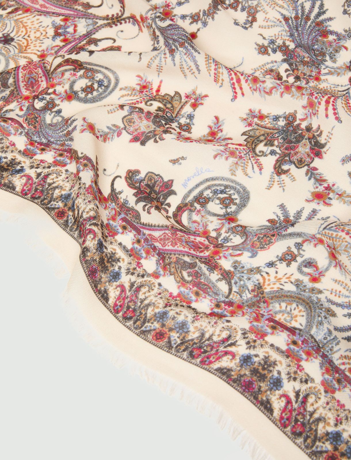 Châle en sergé - BEIGE - Marella - 2