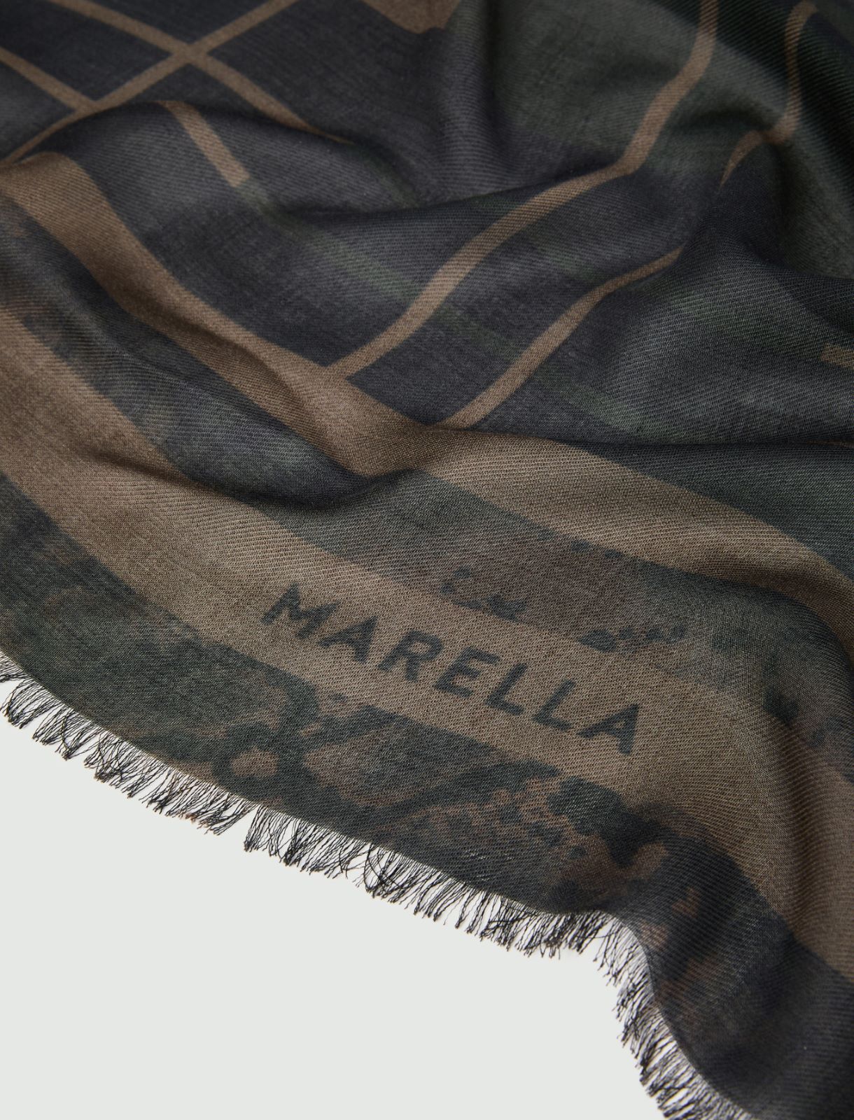 Scialle in twill - NATURALE - Marella - 2