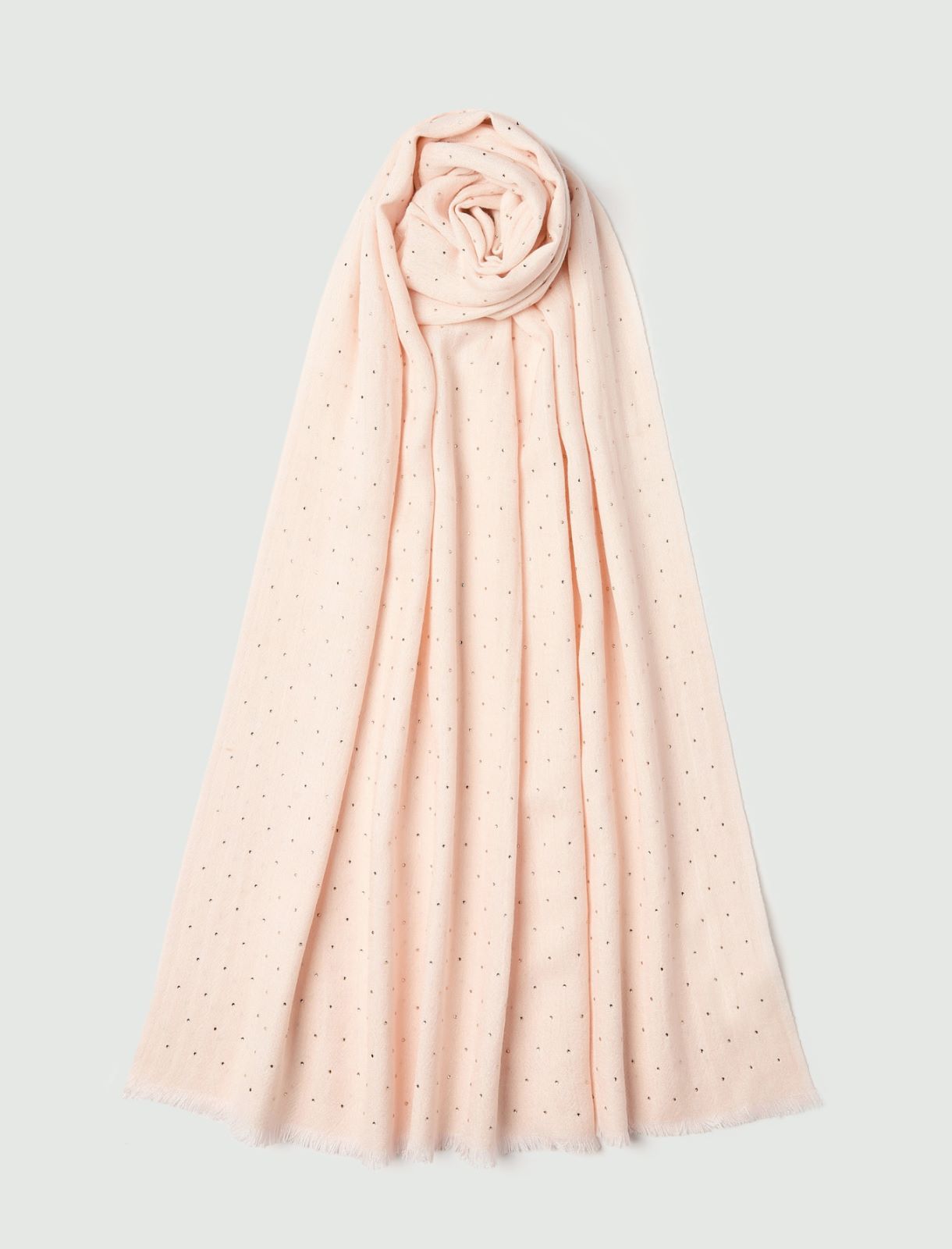 Étole rehaussée de strass - POUDRE - Marella
