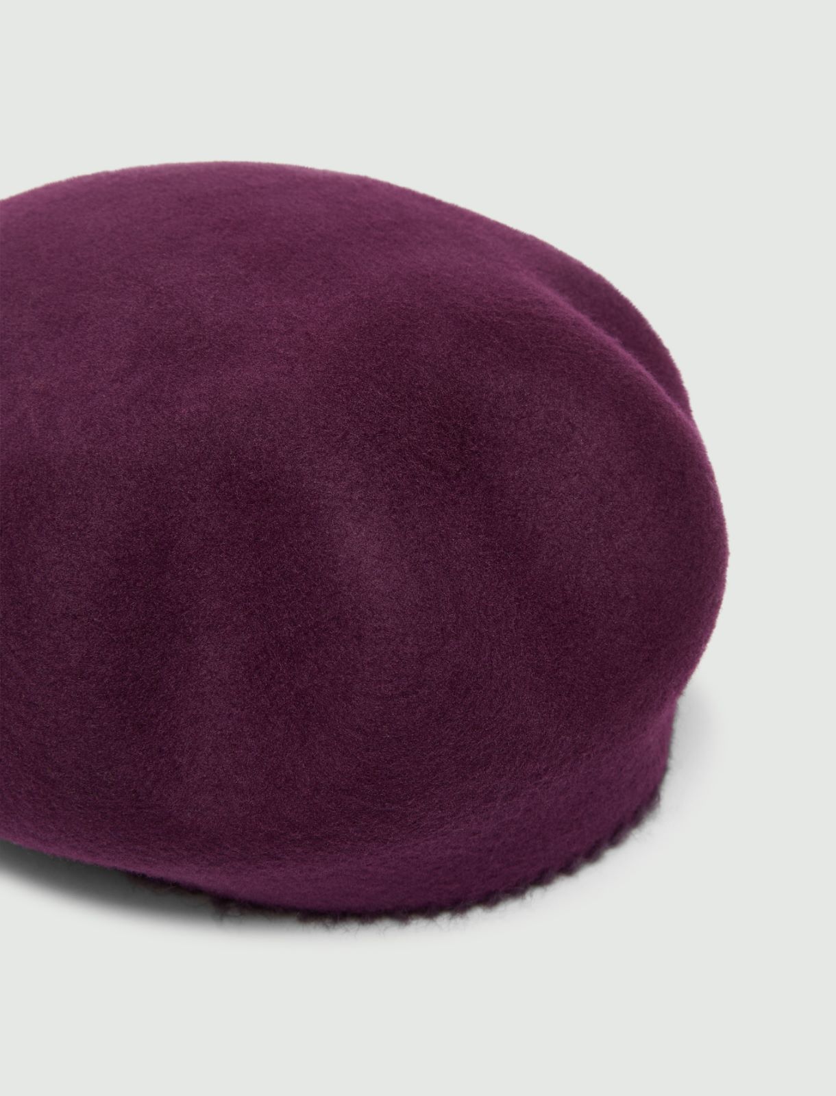 Wool beret - BLACKBERRY - Marella - 2