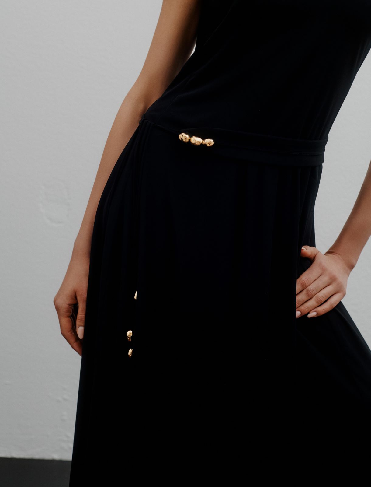 Sleeveless jersey dress - BLACK - Marella - 5