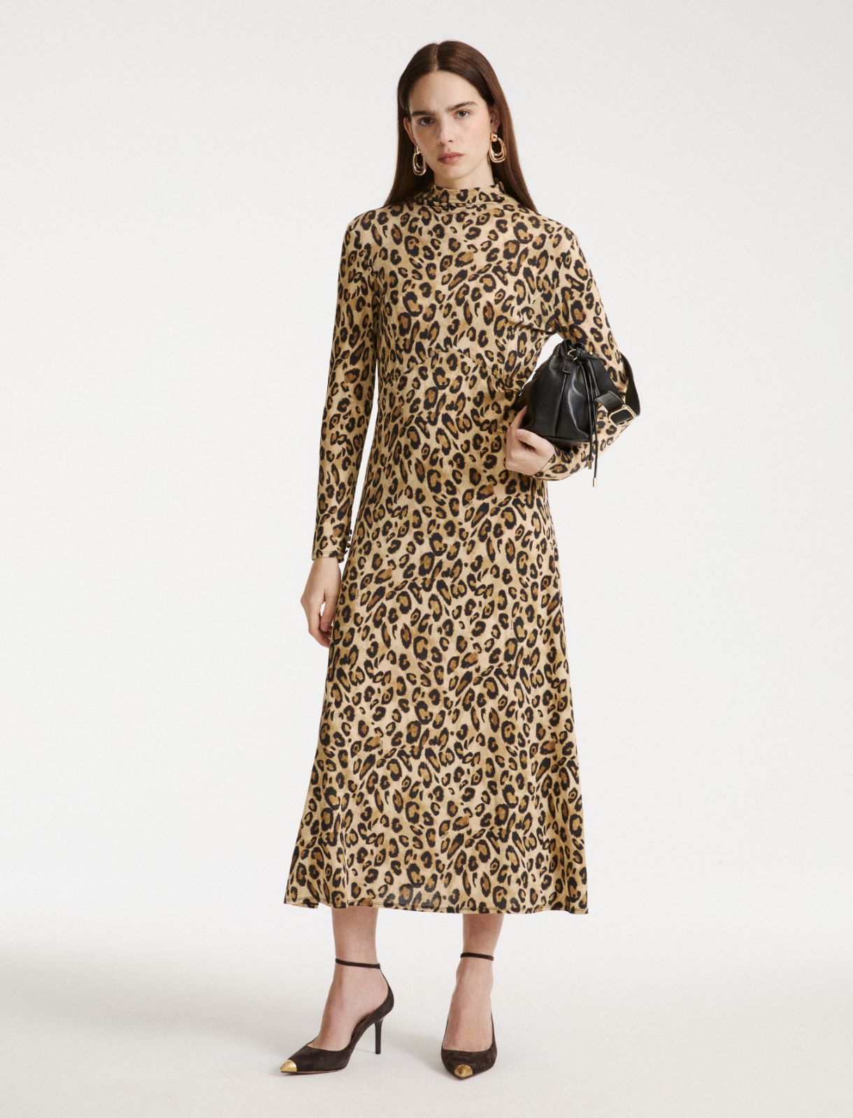 Fitted jersey dress - CAMEL - Marella - 2