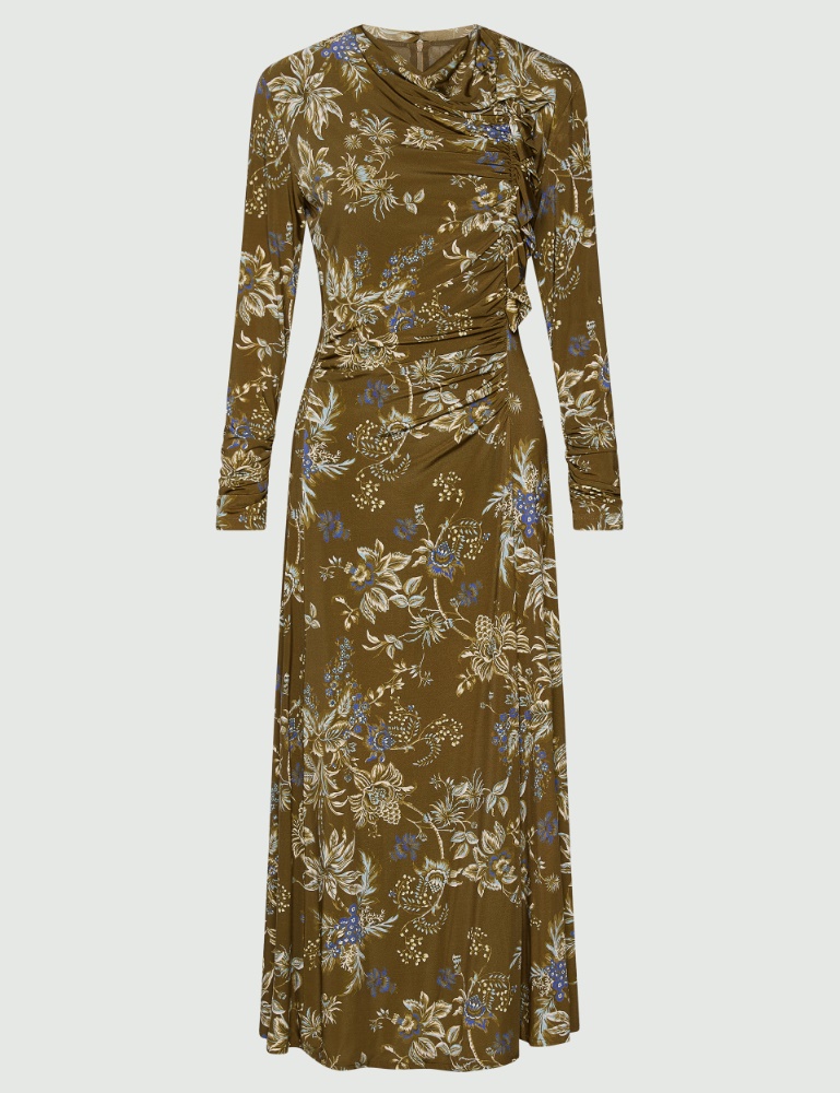 Robe en jersey rehaussée d'un volant - Marella