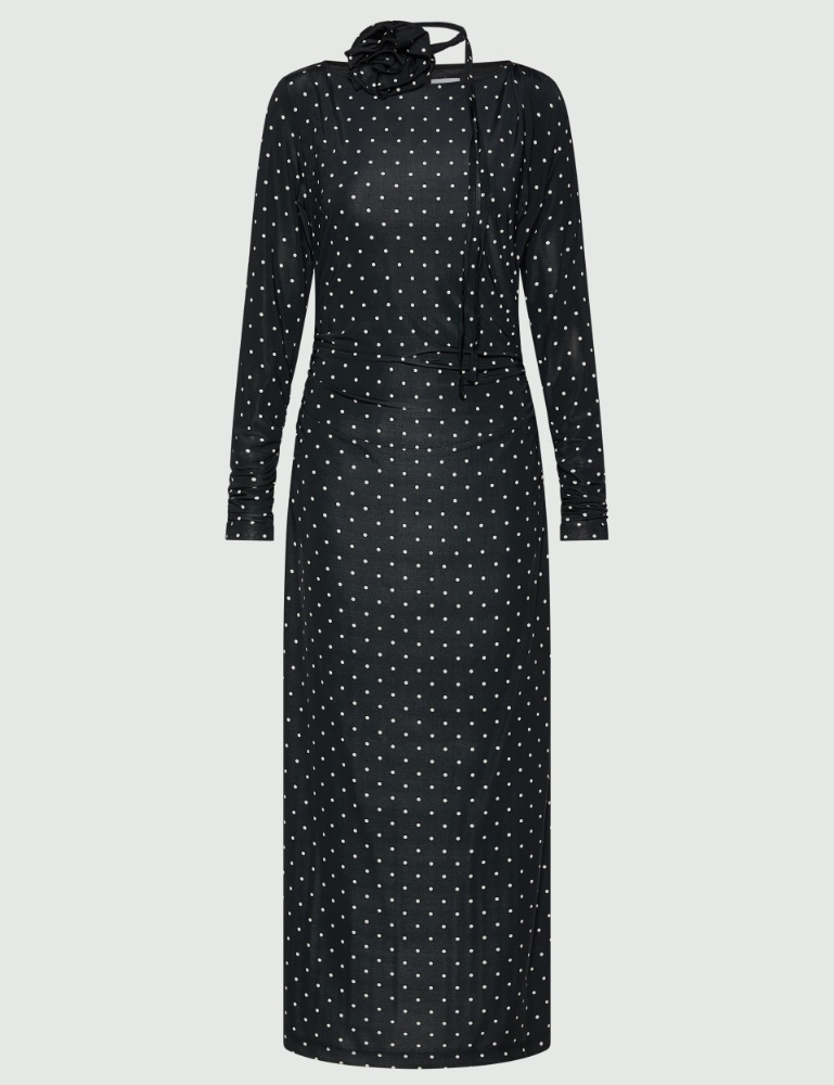 Long stretch-jersey dress - Marella