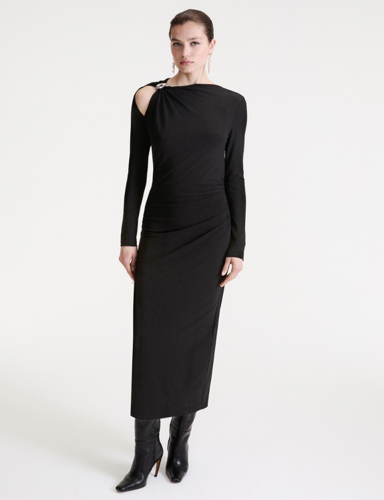 Robe en jersey à détail asymétrique - Marella