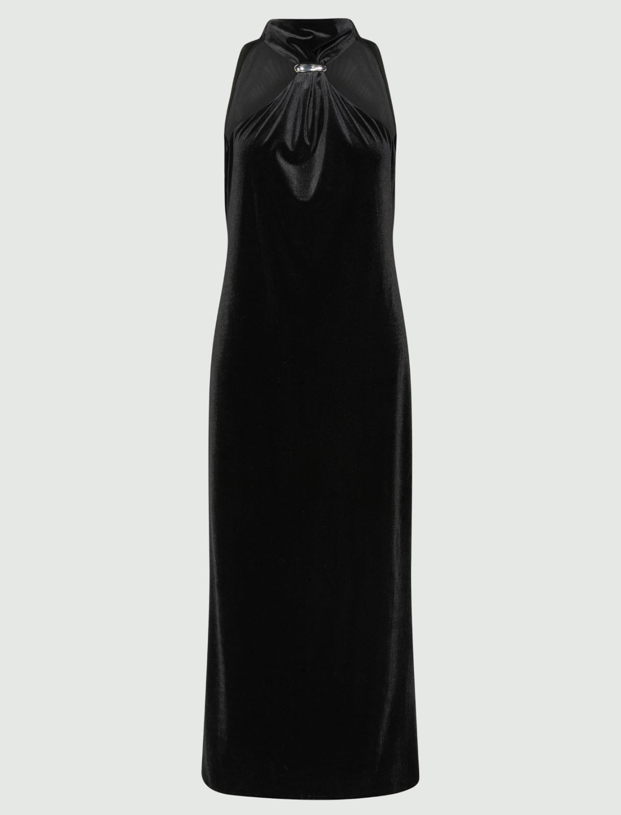 Robe élégante en velours - NOIR - Marella