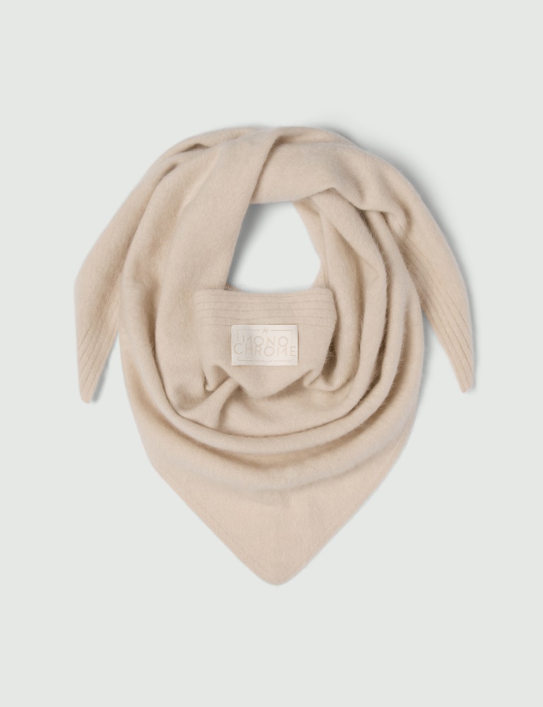 Triangular cashmere-blend scarf - Marella