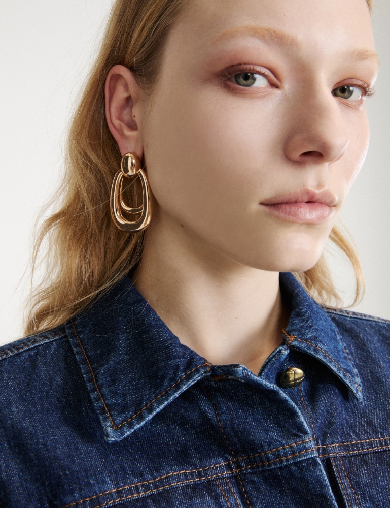 Double-ring earrings - Marella