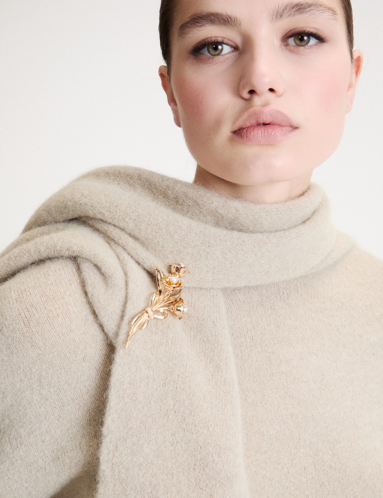 Bouquet brooch with pearls - Marella