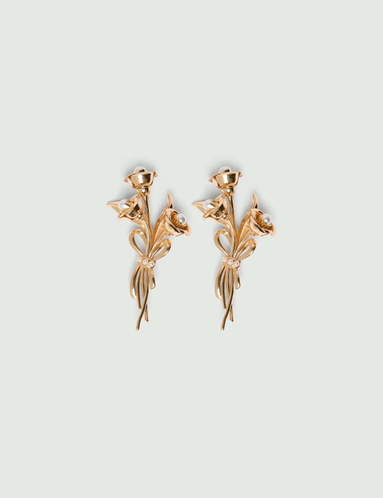Bouquet brooch with pearls - Marella