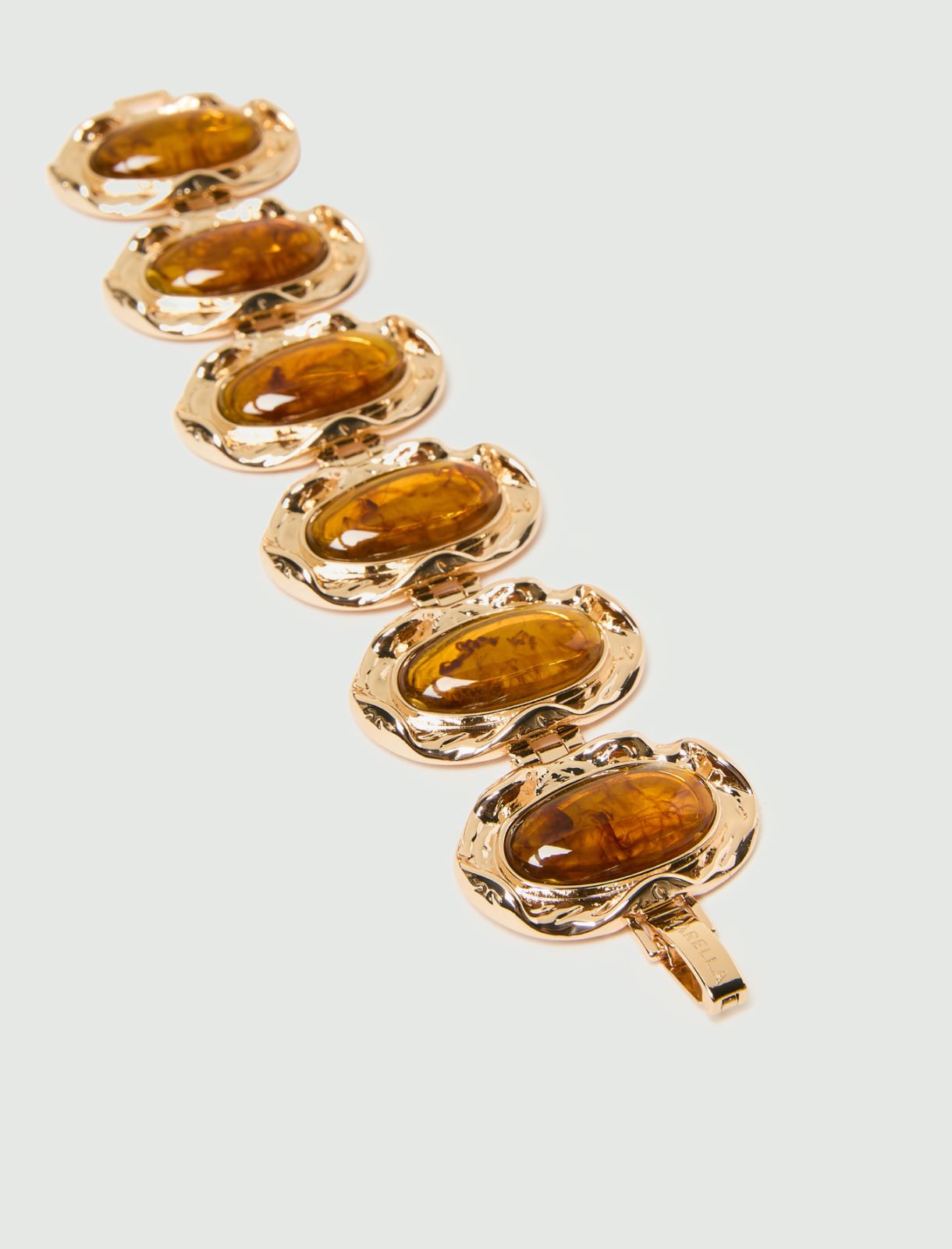 Armband mit Cabochons in Tigeraugen-Optik - BERNSTEIN - Marella - 2
